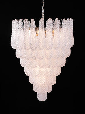 Glass Droplet Chandelier