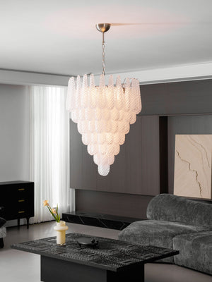Glass Droplet Chandelier
