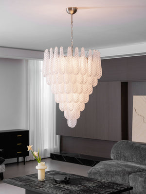 Glass Droplet Chandelier