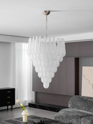 Glass Droplet Chandelier