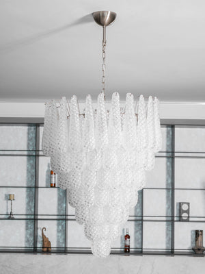 Glass Droplet Chandelier