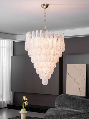Glass Droplet Chandelier