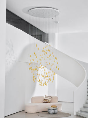 Droplets Sculpture Chandelier