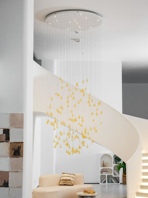 Droplets Sculpture Chandelier