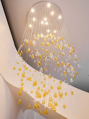 Droplets Sculpture Chandelier