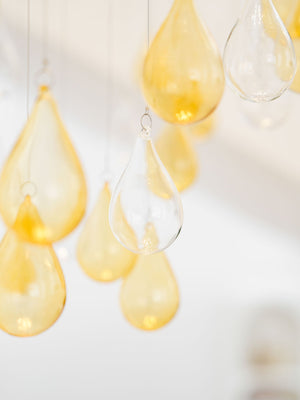 Droplets Sculpture Chandelier