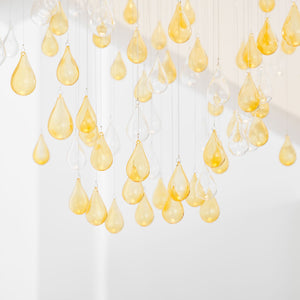 Droplets Sculpture Chandelier