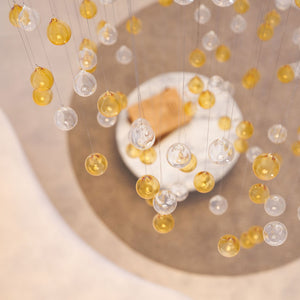 Droplets Sculpture Chandelier