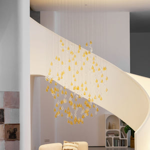 Droplets Sculpture Chandelier