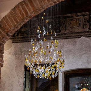 Droplets Sculpture Chandelier