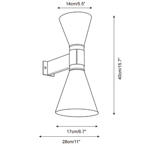 Dual Focus Wall Lamp