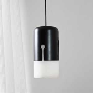 Duotone Capsule Alabaster Pendant Lamp