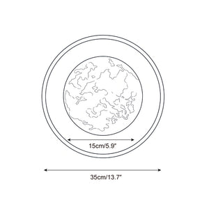 Dura Round Alabaster — Kinkiet ścienny