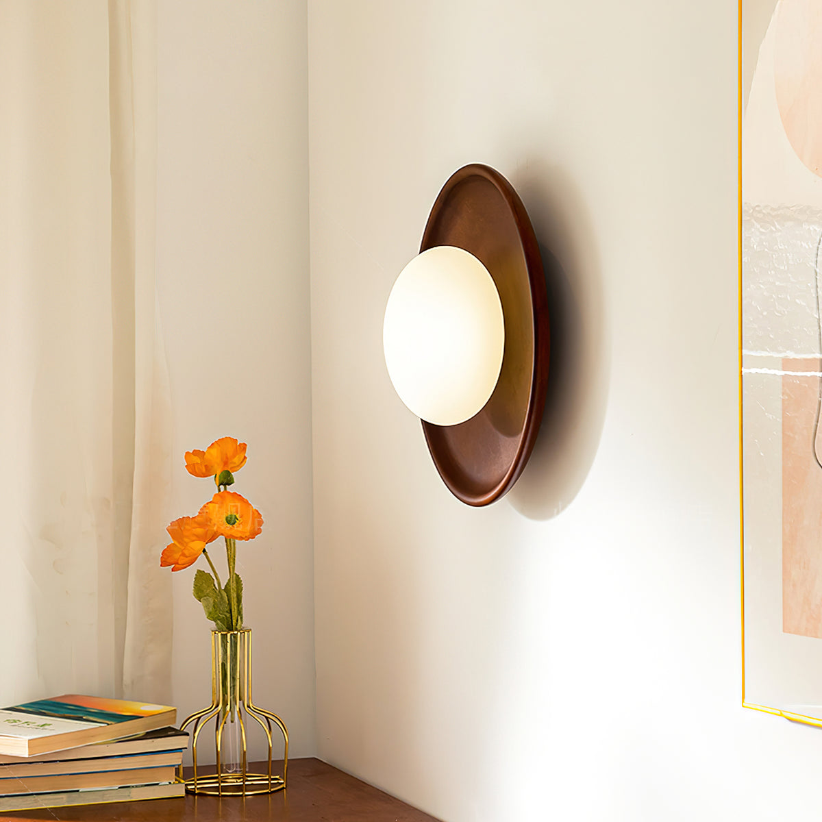 Lampe Rund Dura Round Wall Lamp - Docos