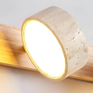 Duvale Travertine Wall Sconce