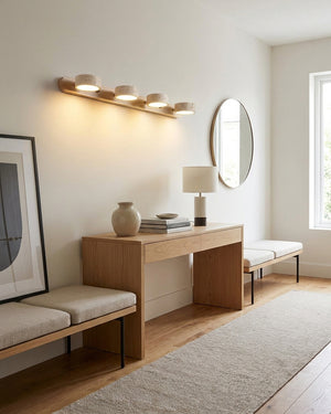 Duvale Travertine Wall Sconce