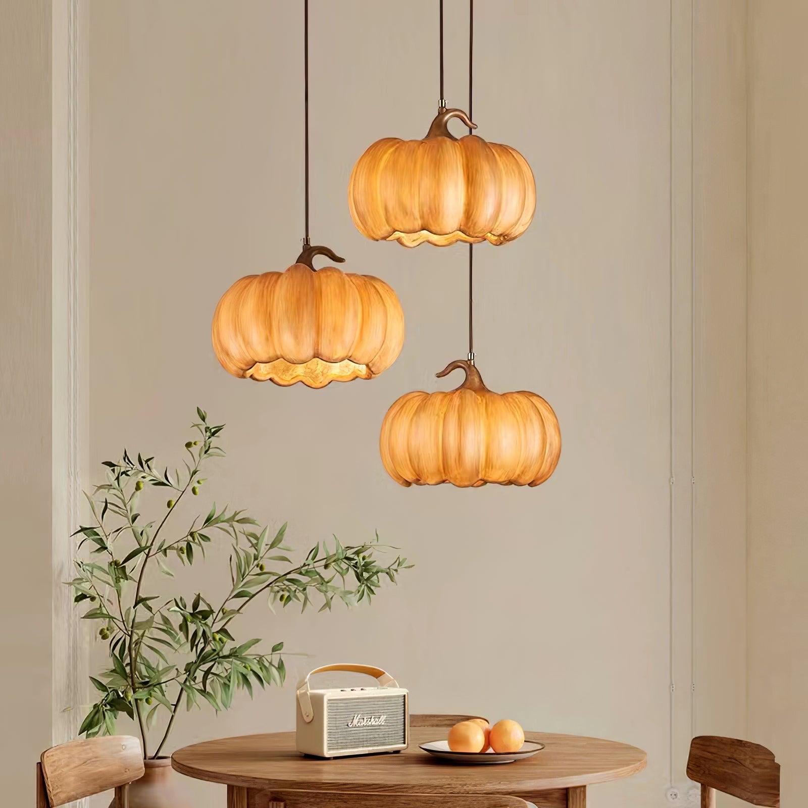 Duzy Pumpkin Pendant Lamp