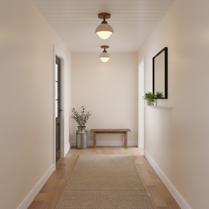 Eala Travertine Ceiling Lamp