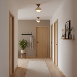 Eala Travertine Ceiling Lamp