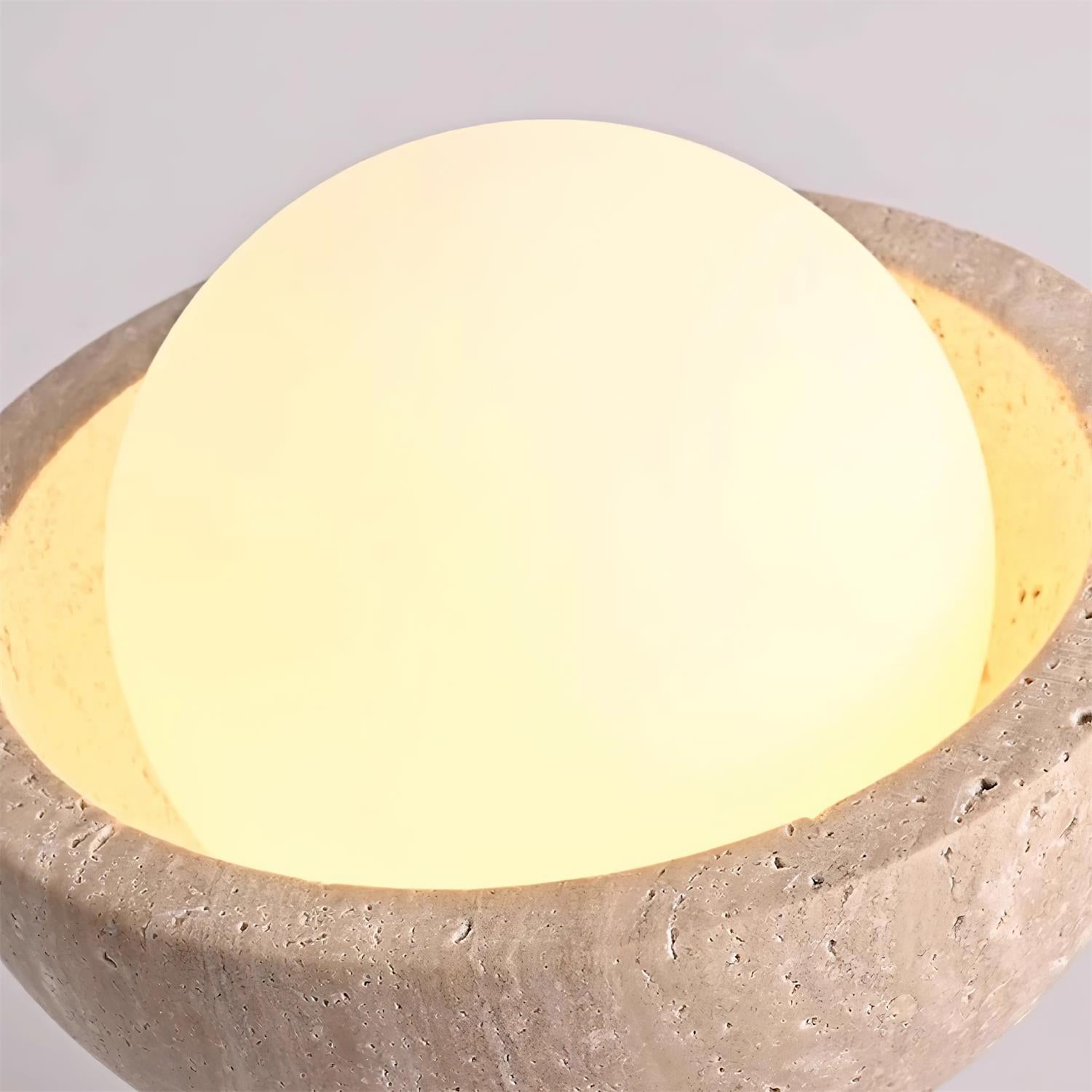 Eala Travertine Ceiling Lamp