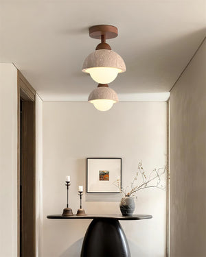 Eala Travertine Ceiling Lamp