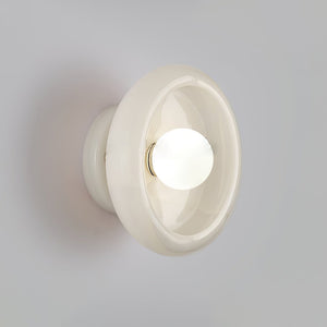 Eclipse Jade Alabaster Wall Sconce