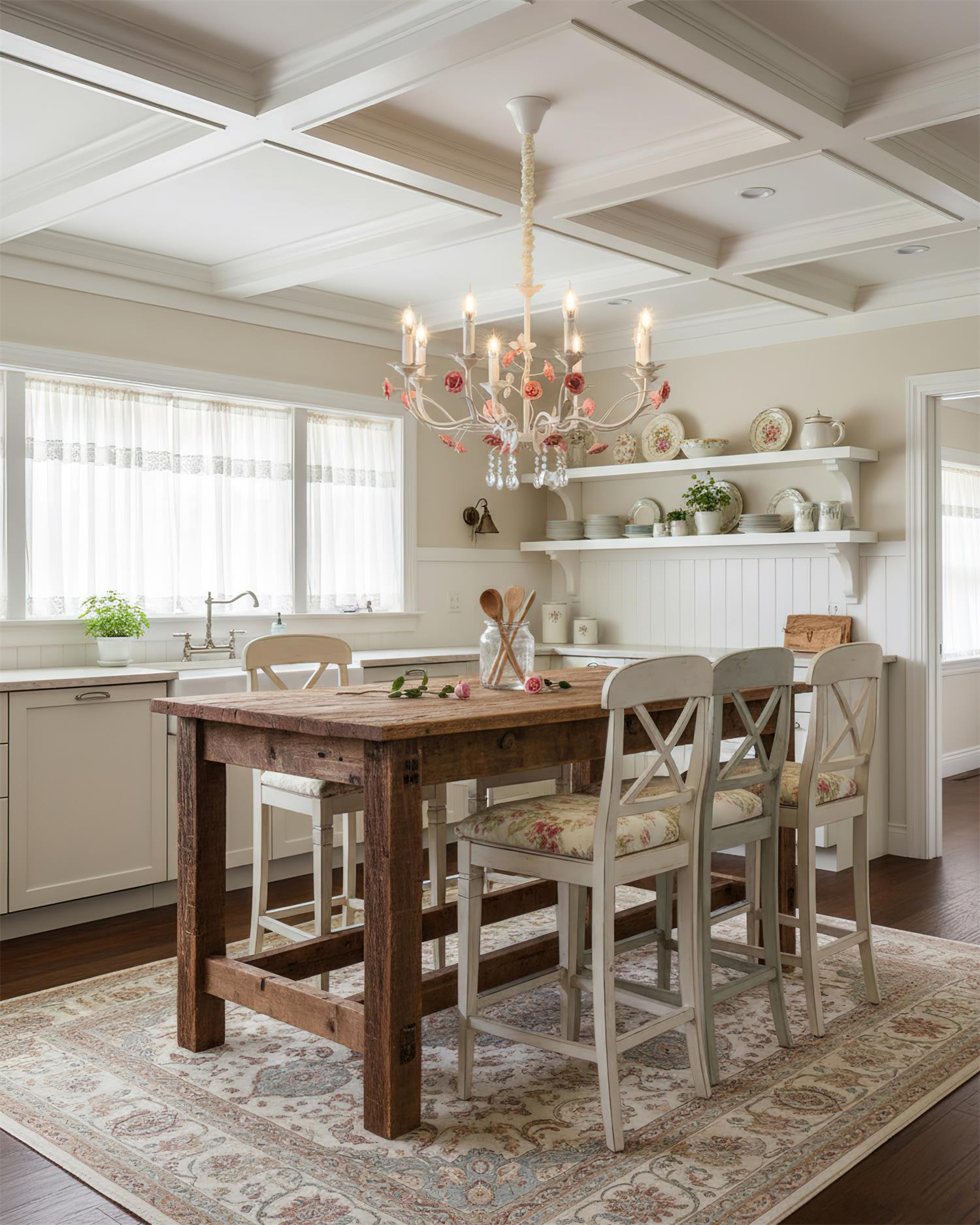 Eden Rose Chandelier