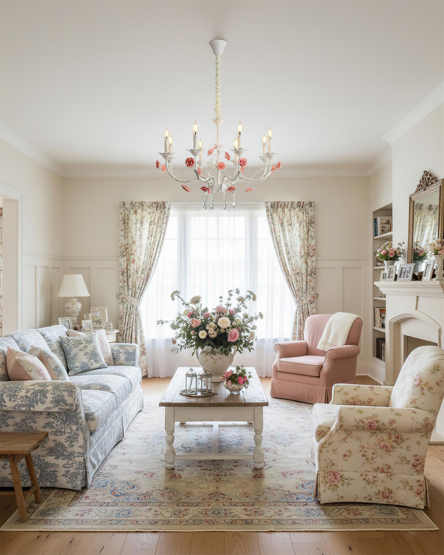 Eden Rose Chandelier