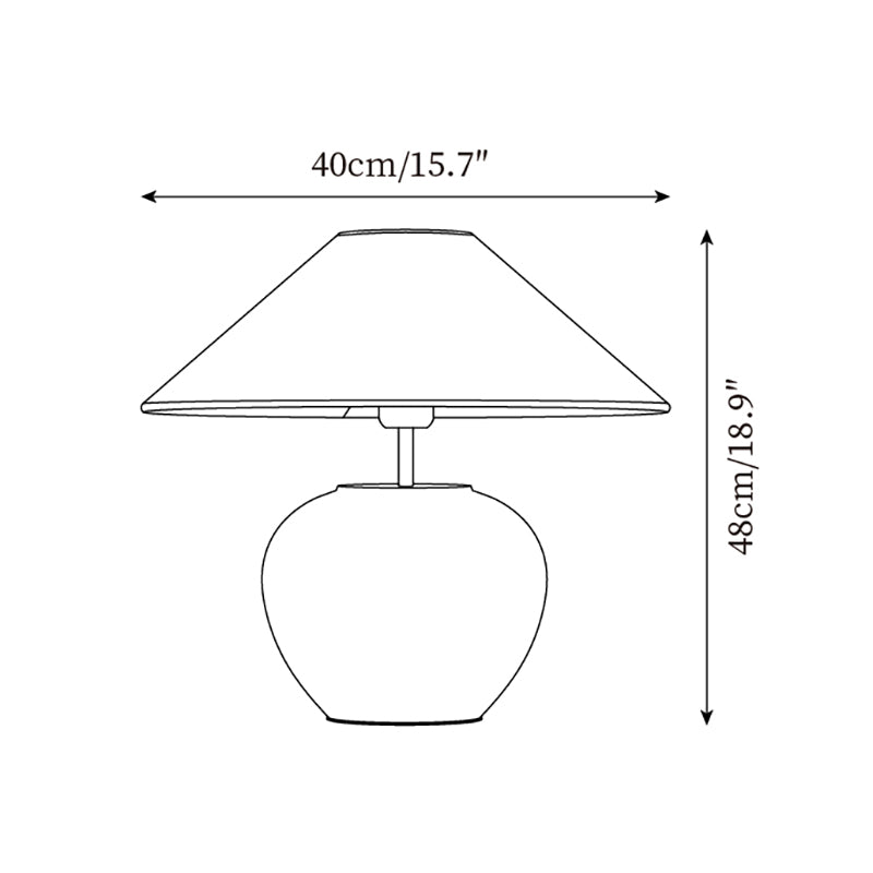 Ekeby Ceramics Table Lamp