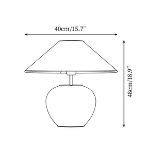 Ekeby Ceramics Table Lamp