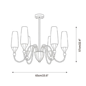 Eldora Brass Chandelier