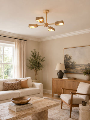 Elementa Travertone Chandelier