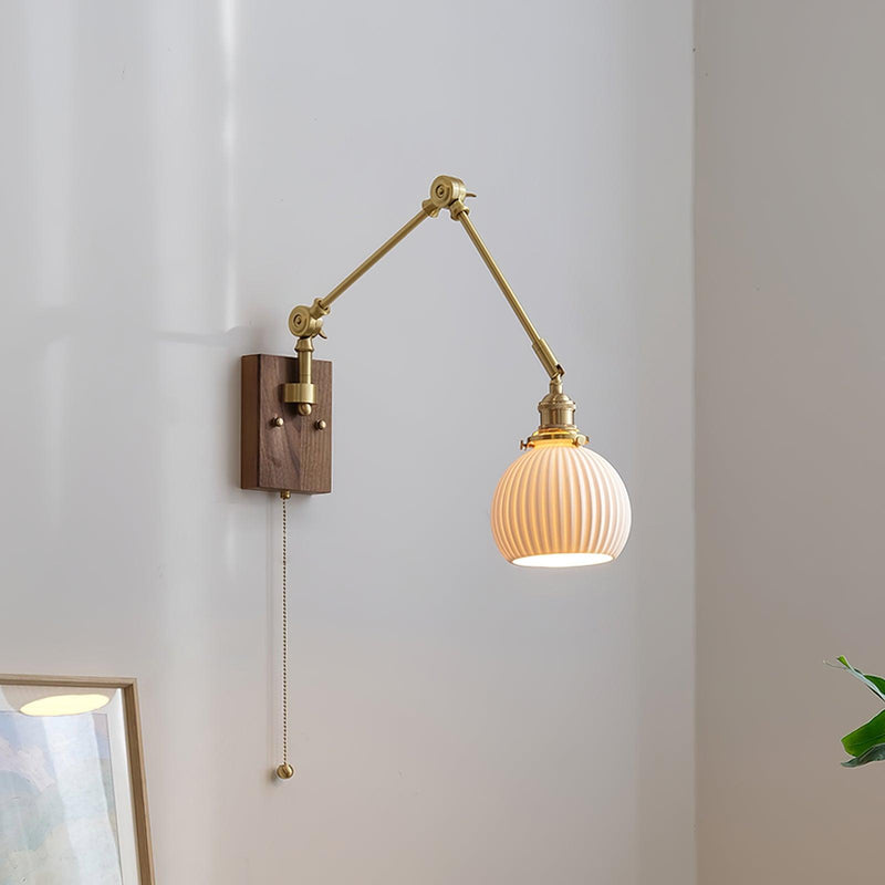 Elia Swing Arm Wall Lamp – detail 2