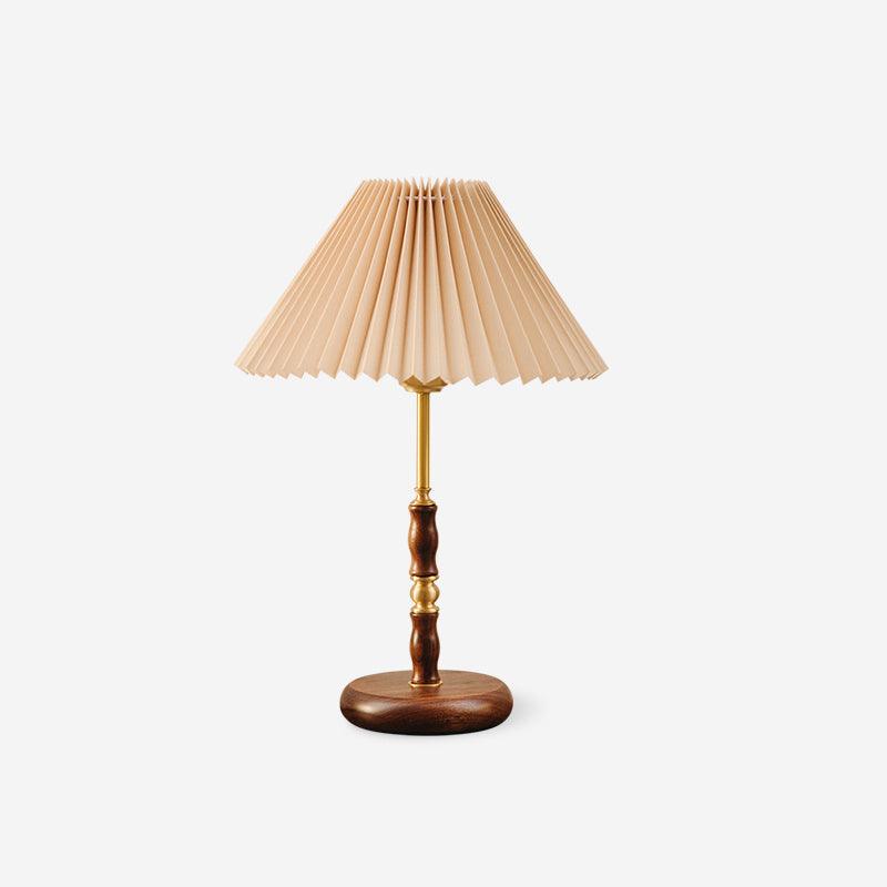 Ella Pleated Table Lamp 11.4″- 20.8″ - Docos