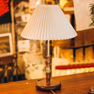 Ella Pleated Table Lamp 11.4″- 20.8″