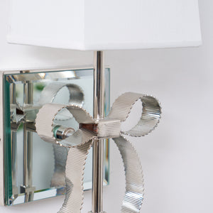 Ellery Gros-Grain Bow Wall Lamp