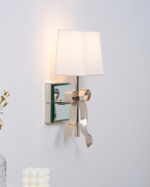 Ellery Gros-Grain Bow Wall Lamp
