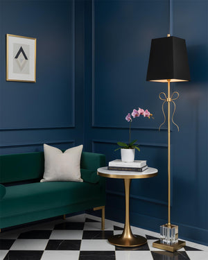 Ellery Gros-Grain Bow Floor Lamp