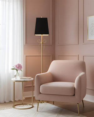 Ellery Gros-Grain Bow Floor Lamp