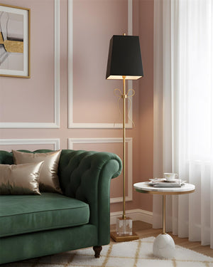 Ellery Gros-Grain Bow Floor Lamp