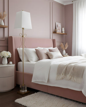 Ellery Gros-Grain Bow Floor Lamp