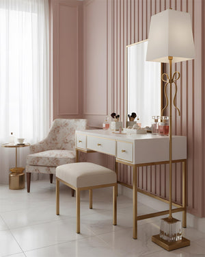 Ellery Gros-Grain Bow Floor Lamp