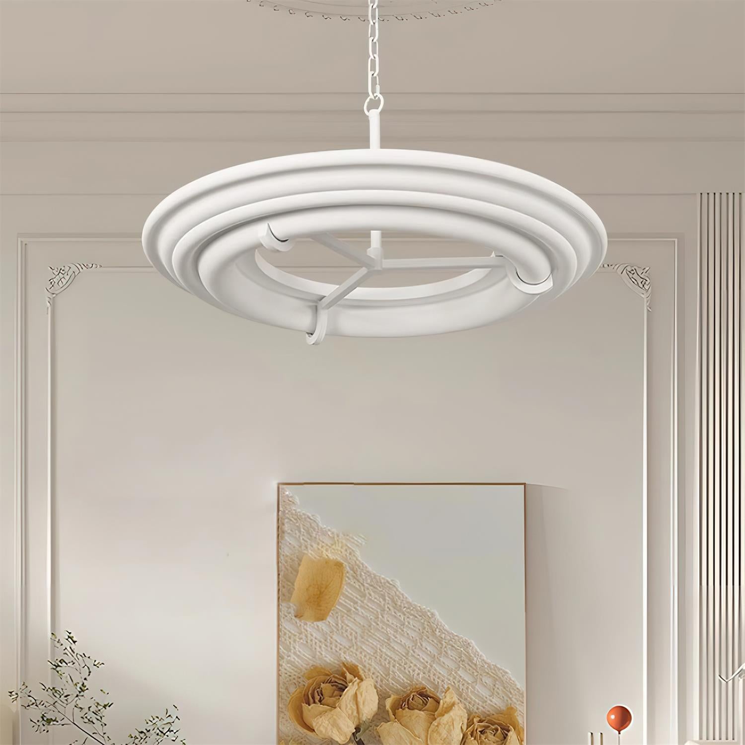 Ellie Plaster Chandelier