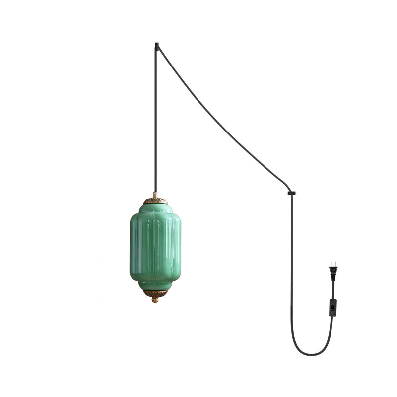 Eloise Glass Plug In Pendant Light – detail 11