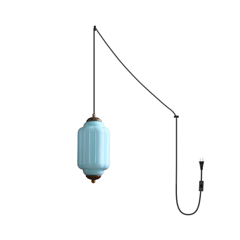 Eloise Glass Plug In Pendant Light – detail 13