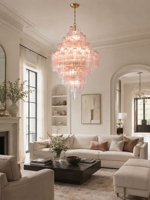 Eloria Glass Diamond Chandelier