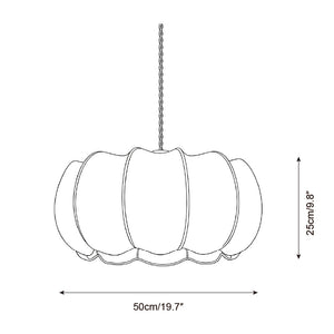Eloria Petal Pendant Light – detail 6