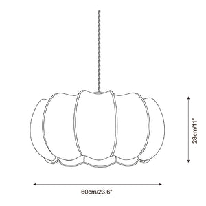 Eloria Petal Pendant Light – detail 7