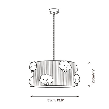 Elowara Pendant Lamp — Dimension drawings 1