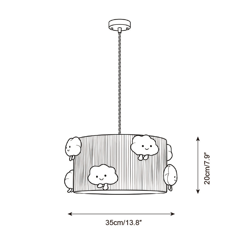 Elowara Pendant Lamp — Dimension drawings 1